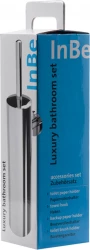 Clou InBe accessoireset bestaande uit toiletborstel toiletrolhouder reserverolhouder en kledinghaak