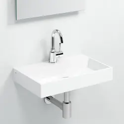 Clou Xo wastafelkraan type 1 met draaibare uitloop chroom