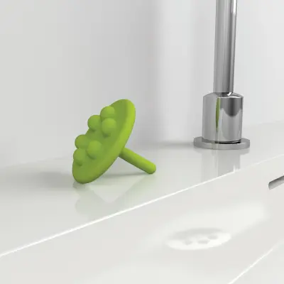 Clou Mini Wash Me waterstop groen siliconen