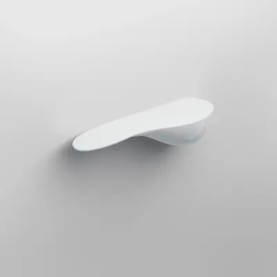 Clou Cliff planchet 27x8x6 wit keramiek