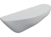 Clou Cliff planchet 26x9x7,5 wit keramiek