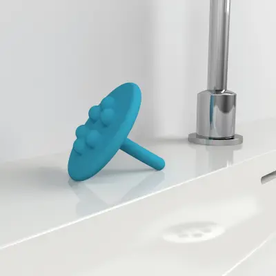 Clou Wash Me waterstop blauw siliconen