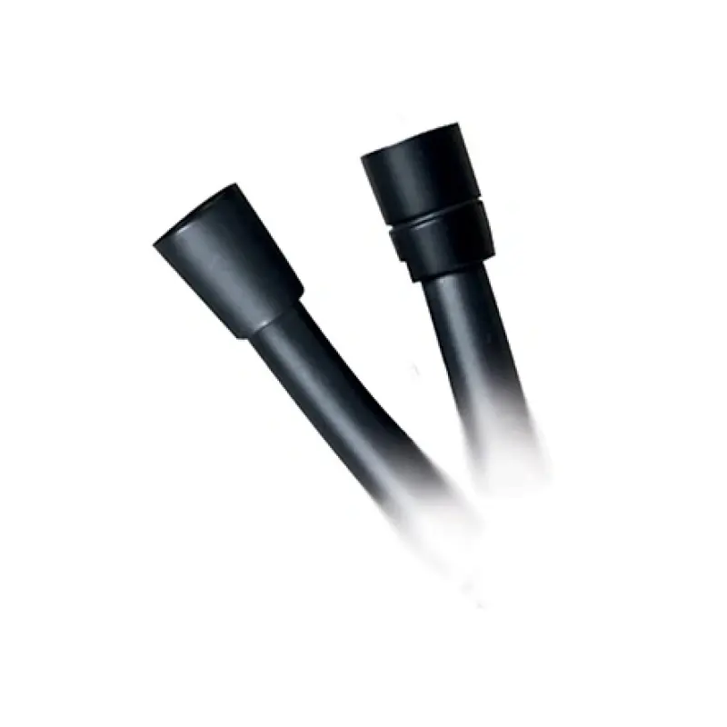 Rubio Ronda kunststof Doucheslang mat zwart 150cm met anti twist 1208631152