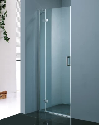 Stern Nisdeur Tweedelig Links draaiend 90 cm zilver helder glas ST4360B-L4335A