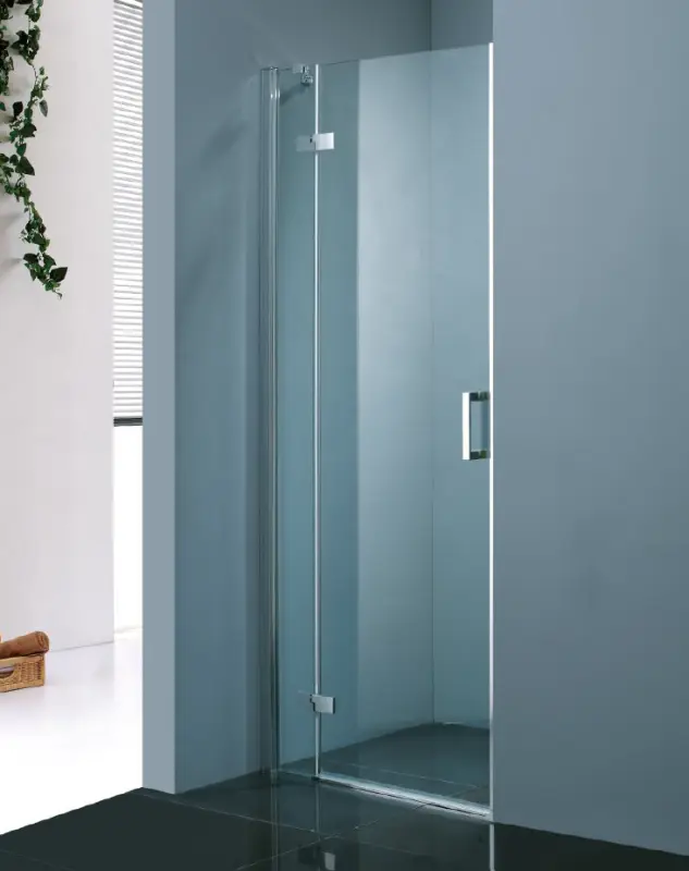 Stern Nisdeur Tweedelig Links draaiend 110 cm zilver helder glas ST4360B-L4355A