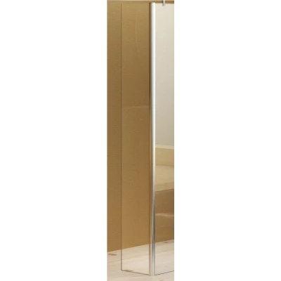 Aquadesign Space zijwand met hoekprofiel 30x200cm 8mm BNG03081