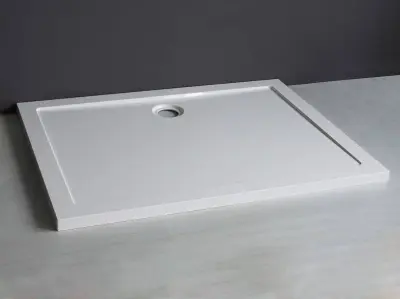 Aquadesign Luxe douchebak rechthoek 120x90x4cm wit BNG1294