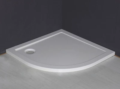 Aquadesign Luxe douchebak 1/4 rond 90x90x4 wit BNG9941
