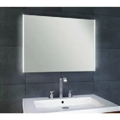 Aquadesign Dobro condensvrije spiegel 100x60 met verticale verlichting li+re BNG10060
