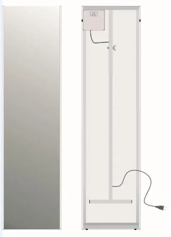 Aquadesign Glow passpiegel 160x42 BNG16042