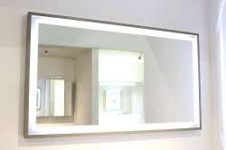 Riho Avella spiegel met touchless verlichting sensor Original Oak 140 x 70 cm F41014007011P02