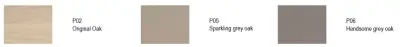 Riho Avella spiegel met touchless verlichting sensor Sparkling Grey Oak 160 x 70 cm F41016007011P05