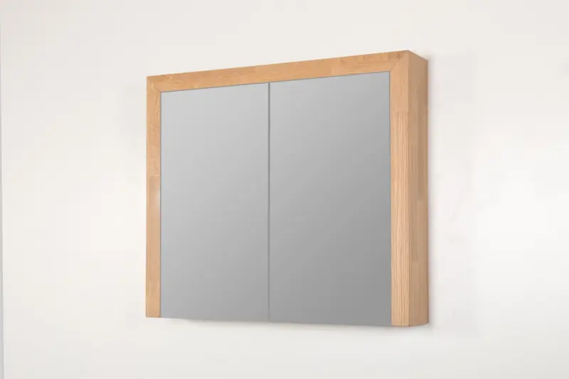 Stern Wood spiegelkast Grey Oak 80cm 2 deuren SW70541