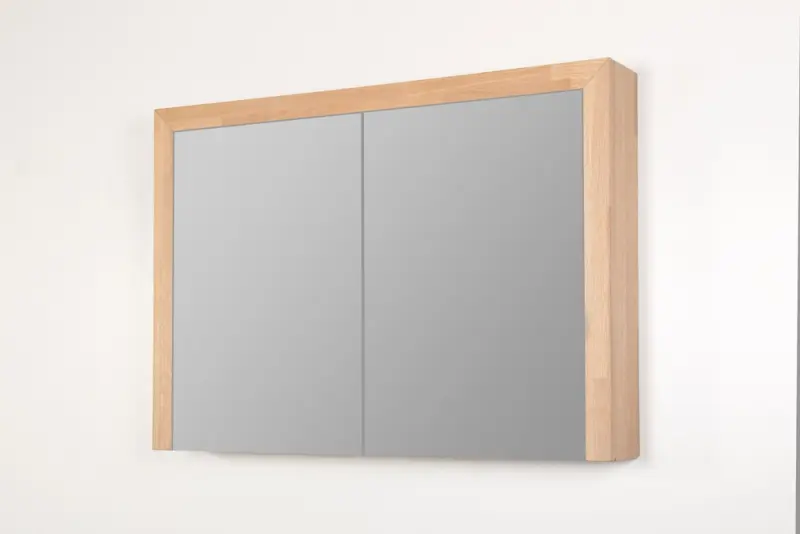 Stern Wood spiegelkast Grey Oak 100cm 2 deuren SW70481