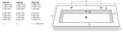Stern Wood massief eiken badmeubelset 100x39cm wastafel wit zonder krg SW11062063