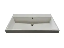 Stern Rome massief eiken badmeubelset 80x45cm met wastafel zonder krg SW100672660