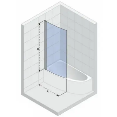 RIHO Nautic Lyra badwand 90x150 GGT5110945800