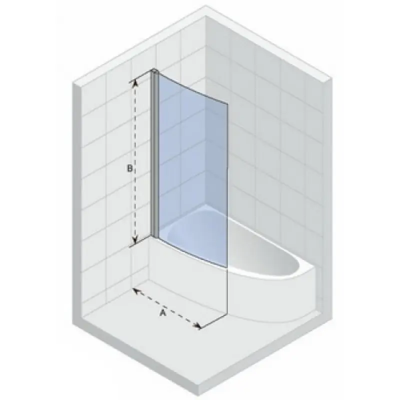 RIHO Nautic Lyra badwand 90x150 GGT5110945800