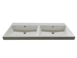 Stern Rome massief eiken badmeubelset 120x45cm met wastafel zonder krg SW100682680