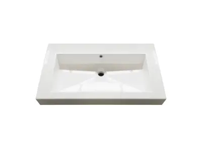 Stern Florence massief eiken badmeubelset 80x45cm met wastafel 1 krg SW100672521