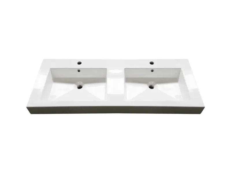 Stern Florence massief eiken badmeubelset 120x45cm met wastafel zonder krg SW1006522540