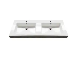 Stern Florence massief eiken badmeubelset 120x45cm met wastafel zonder krg SW100682540