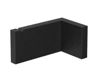 Waterevolution Deep handdoekhaak mat zwart A250PR - Productafbeelding