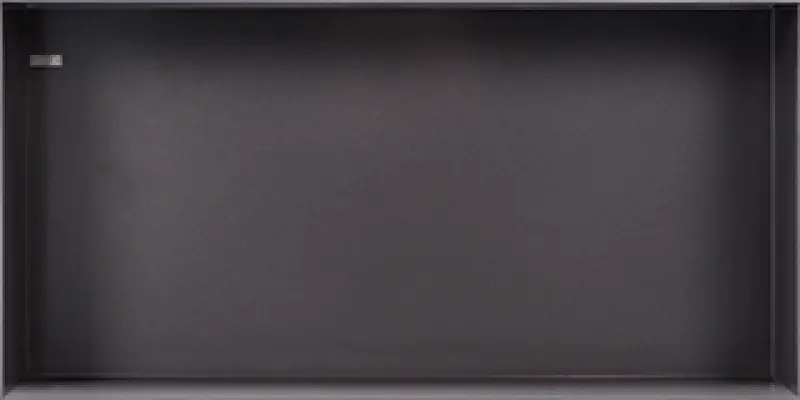 Looox Colour BoX inbouwnis badkamer antraciet CBOX60A