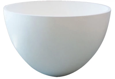 Solid-S opbouwwastafel kom mat wit D42xH26cm zonder waste