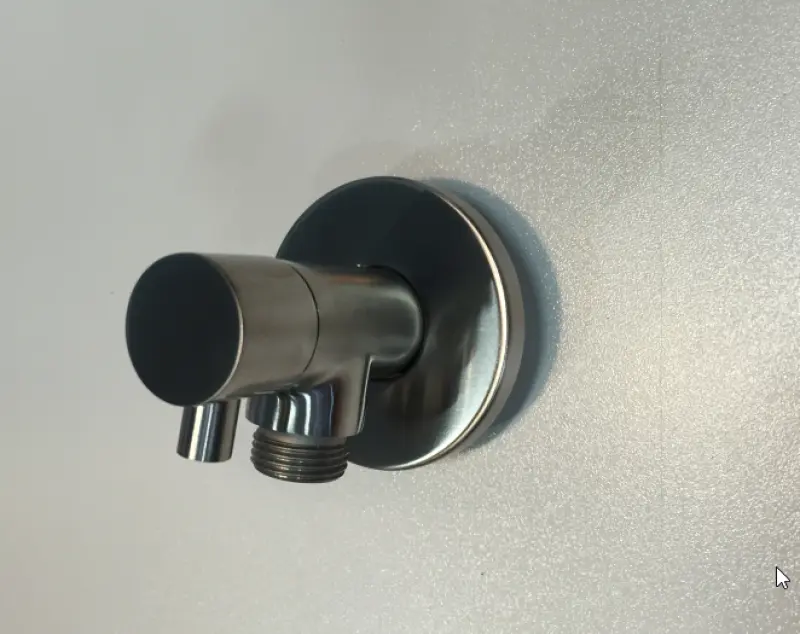 Rubio Inox volledig RVS hoekstopkraan 1208758562