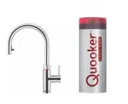 Quooker Flex Chroom PRO3 Warm, koud, kokend water 3XCHR
