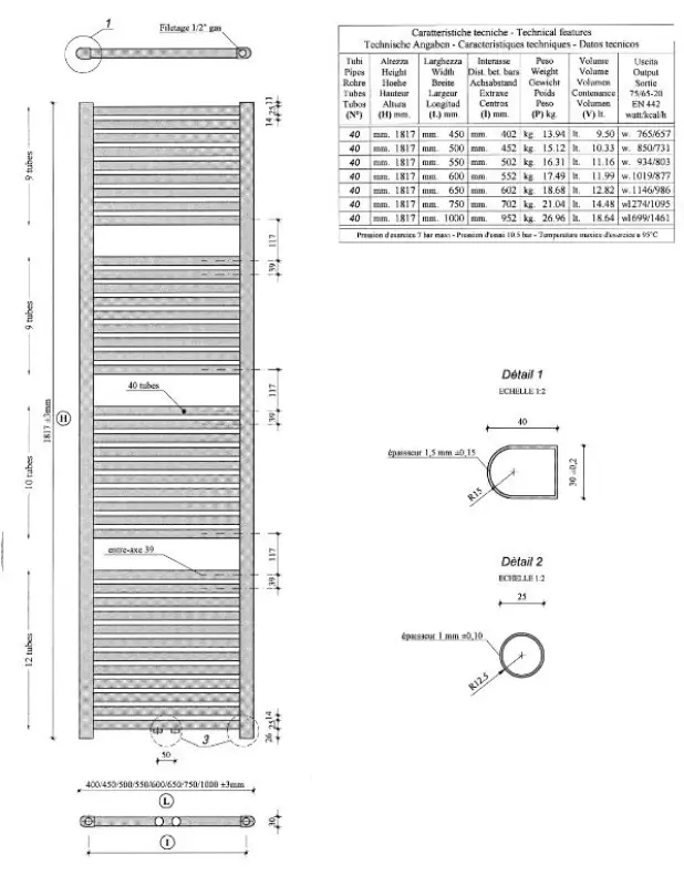 Aquadesign Tower Handdoekradiator wit 1817x600 1208790712