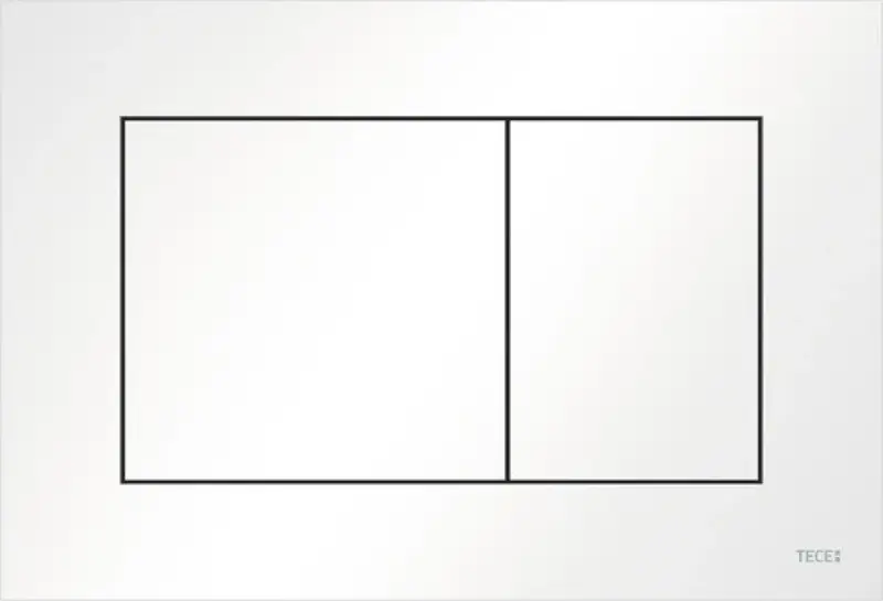 TECE now kunststof WC-bedieningsplaat glans wit 1208791172