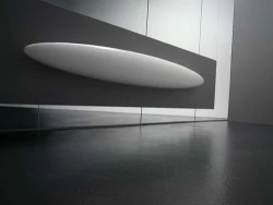 Instamat Blade designradiator 25x170 cm glanzend wit BLADEH