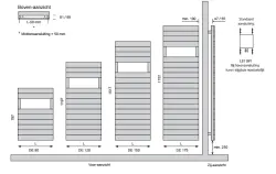 Instamat Deco designradiator  79,7x50cm glanzend wit DE80.50
