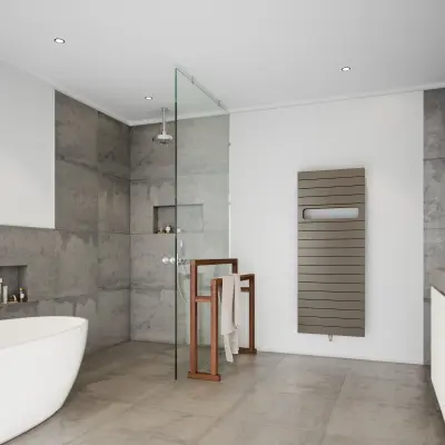 Instamat Deco designradiator  79,7x50cm glanzend wit DEV80.50