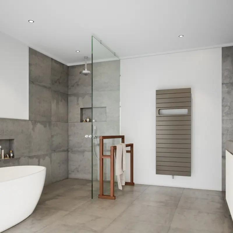 Instamat Deco designradiator  79,7x50m glanzend wit DE80.50-2