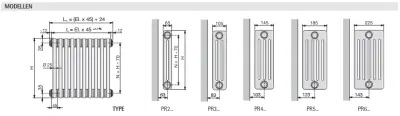 Instamat Leden PR designradiator 19 x 27 cm Kleur 2019