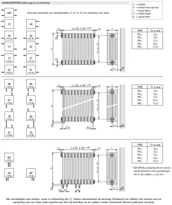 Instamat Leden PR designradiator 19 x 27 cm Kleur 2019