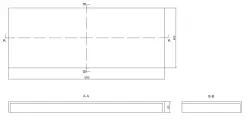 Solid-S onderkast 1 lade greeploos 120x46 mat wit 1208832272