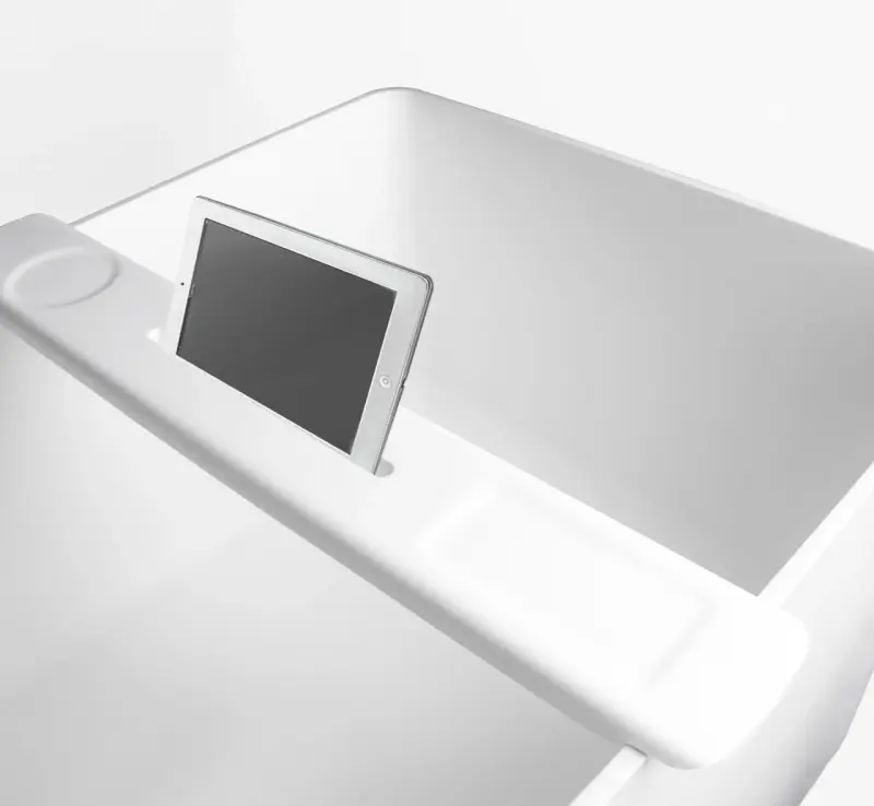 Solid-S badhouder Solid surface 77 x 12 x 2,4 cm wit mat 1208832572