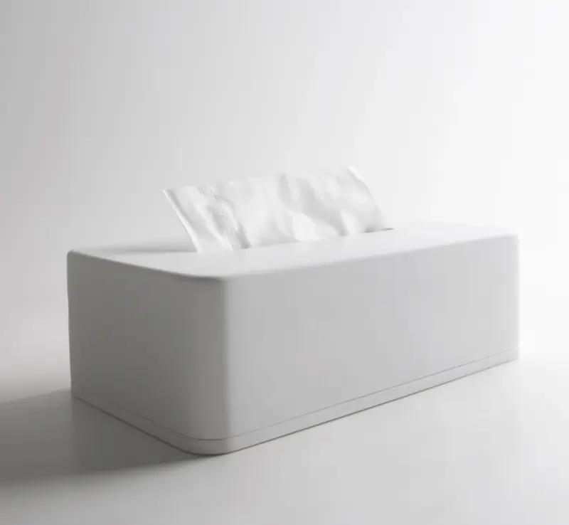 Solid-S tissue box Solid Surface mat wit 23,5 x 12,5 x 7 cm 1208832712