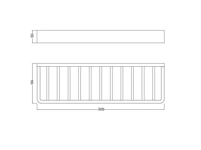Waterevolution Deep zeephouder douche/bad mat wit A228BR