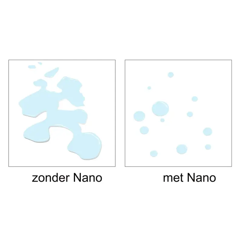 Aquadesign Nano inloopdouche met geborsteld RVS muurprofiel 100x200cm 10mm BNG10010RVS