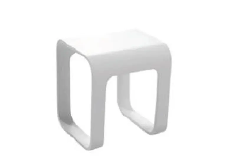 Solid-S badkamerkrukje Solid surface 35 x 32 x 38 cm wit mat 1208843152
