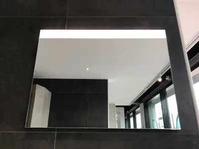 Aquadesign Blok condensvrije spiegel 100x60 dimbaar ledverlichting 1208846302