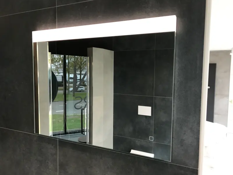 Aquadesign Blok condensvrije spiegel 100x60 dimbaar ledverlichting 1208846302