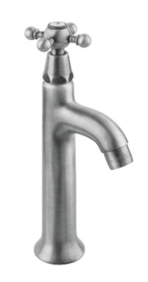 PB klassieke fonteinkraan met sterknop koud water RVS 1208855552
