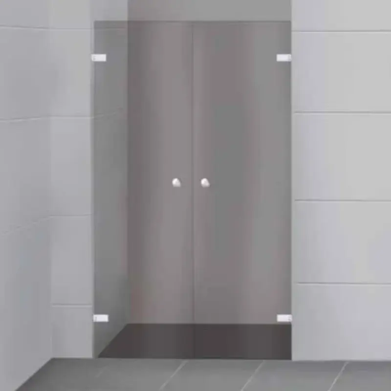 Flavio Napoli MAATWERK pendeldeuren helder glas - RVS beslag 1208890132