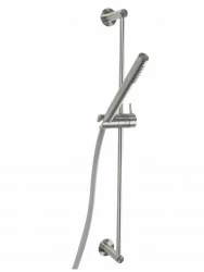 Waterevolution Flow glijstangset met handdouche 800mm RVS T1661IE